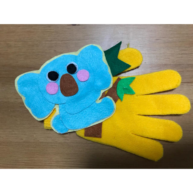 1年保証』 手袋シアター のぼるよコアラ 保育 知育玩具