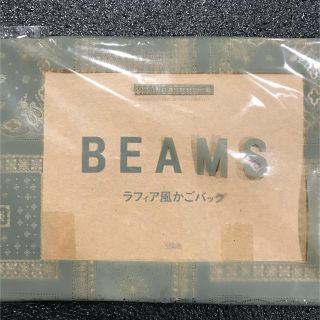 ビームス(BEAMS)のBEAMS ビームス ラフィア風かごバッグ (かごバッグ/ストローバッグ)