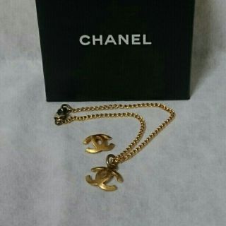 シャネル(CHANEL)のCHANEL ﾌﾞﾚｽﾚｯﾄ(難ｱﾘ)(ブレスレット/バングル)