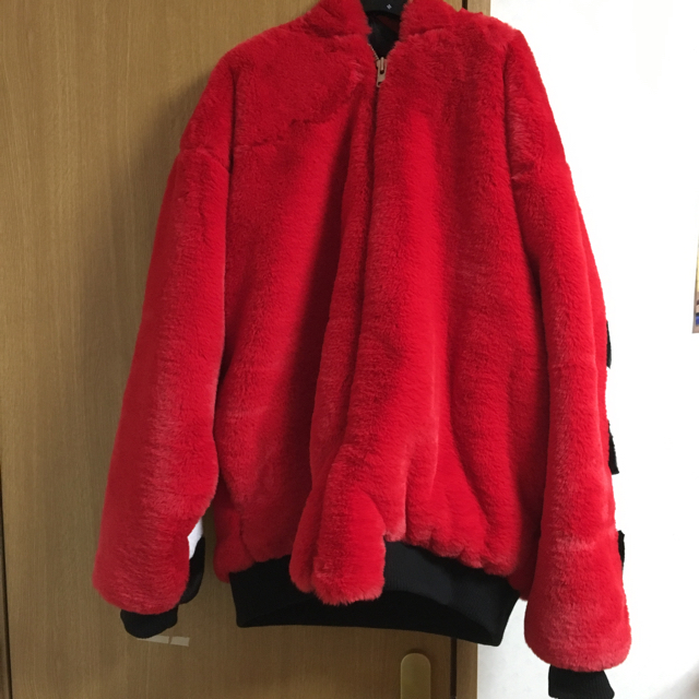 LHP - 與真司郎 着用 DANKE SCHON Checker Fur Blousonの通販 by ...