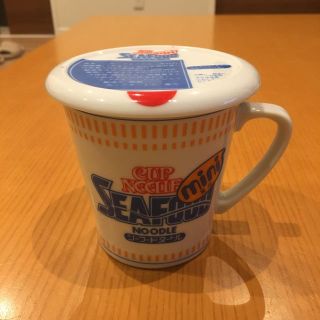 ニッシンショクヒン(日清食品)のカップヌードルミニ☆シーフード 陶器(グラス/カップ)