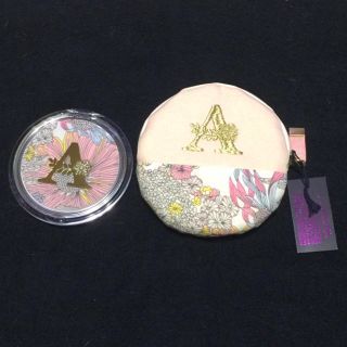 アフタヌーンティー(AfternoonTea)の新品 タグ付き❤️アフタヌーンティー ミラー&ミラーポーチ(ミラー)