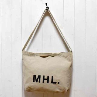 マーガレットハウエル(MARGARET HOWELL)のMHL.HEAVY LINEN CANVASショルダーバッグ*1481(ショルダーバッグ)