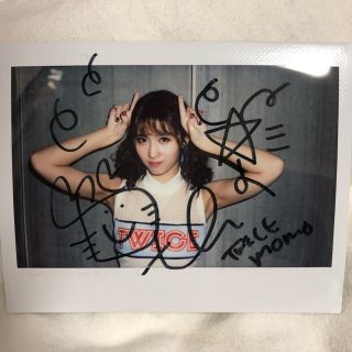 twice モモ 直筆サイン入りチェキの通販 by yulhi's shop|ラクマ