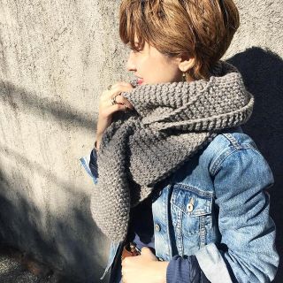 トゥデイフル(TODAYFUL)のTODAYFUL Alpaca Knit Muffler(マフラー/ショール)