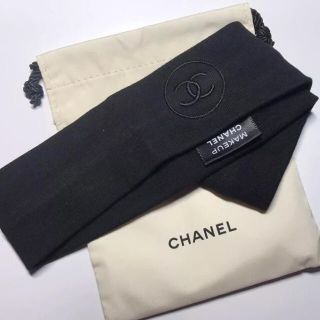 シャネル(CHANEL)のシャネル ヘアバンド 正規品 vip ノベルティ(ヘアゴム/シュシュ)