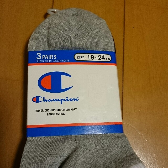 Champion(チャンピオン)のチャンピオン  ソックス  19～24センチ キッズ/ベビー/マタニティのこども用ファッション小物(靴下/タイツ)の商品写真