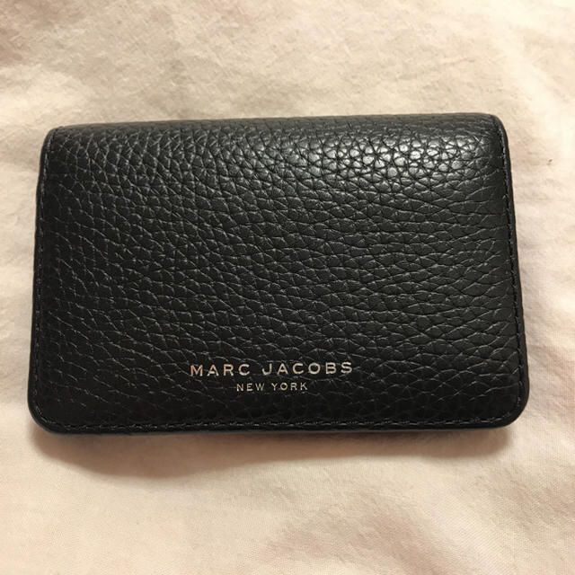 あすつく】 新品♡ カードケース ブラック JACOBS MARC - 名刺入れ 