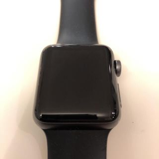 アップルウォッチ(Apple Watch)のアップルapple watch series 3 38mm 中古保証付(腕時計(デジタル))