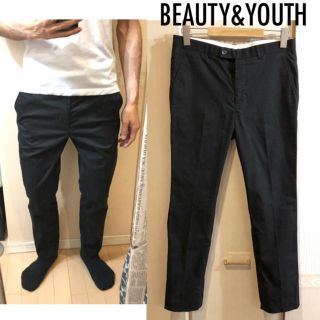 ビューティアンドユースユナイテッドアローズ(BEAUTY&YOUTH UNITED ARROWS)のBEAUTY&YOUTHテーパードパンツストレッチパンツ送料込(その他)