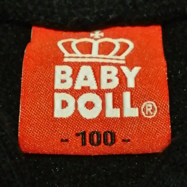 BABYDOLL(ベビードール)のベビードール100サイズ 長袖パーカー キッズ/ベビー/マタニティのキッズ服男の子用(90cm~)(その他)の商品写真