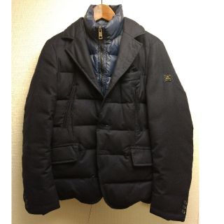 モンクレール(MONCLER)の【期間限定　大幅値下げ】HETREGO ダウン テーラード ジャケット 44 (テーラードジャケット)