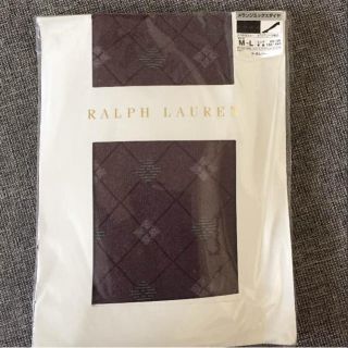 ラルフローレン(Ralph Lauren)の【新品】Ralph Lauren ボルドー柄ストッキング(タイツ/ストッキング)