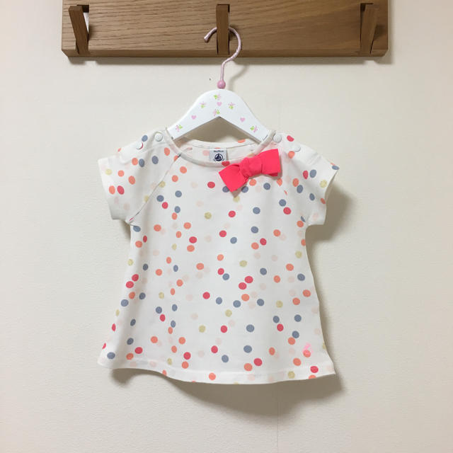 PETIT BATEAU(プチバトー)のプチバトー☆トップス18M キッズ/ベビー/マタニティのベビー服(~85cm)(シャツ/カットソー)の商品写真