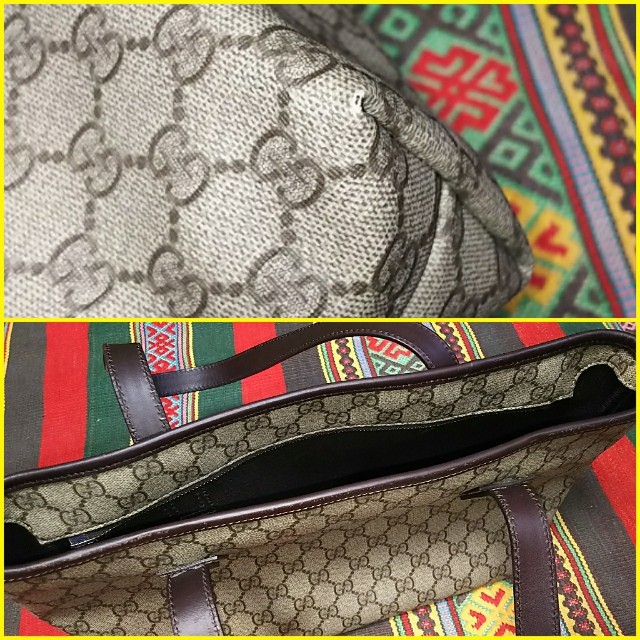 Gucci(グッチ)の★S❤️プロフ必須！様専用【お買い得！！】GUCCI PVCトートバッグ レディースのバッグ(トートバッグ)の商品写真