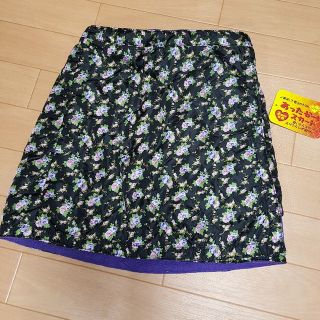 ☆新品☆150花柄　巻きスカート(スカート)