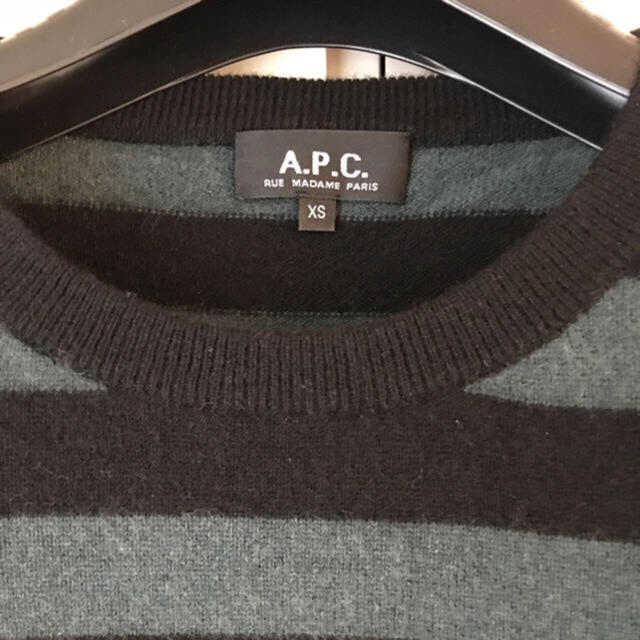 A.P.C(アーペーセー)のA.P.C. ボーダー カシミアニット レディースのトップス(ニット/セーター)の商品写真