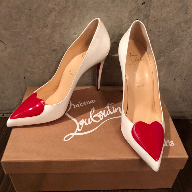 Christian Louboutin ルブタン 36 未使用 ハートパンプス ≪※在庫限り