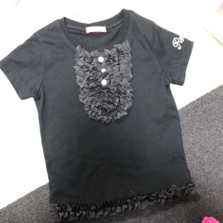 ロニィ(RONI)のRONI美品 s 黒(Tシャツ/カットソー)