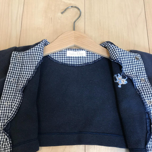 baby Dior(ベビーディオール)のベビーディオールのカーディガン キッズ/ベビー/マタニティのベビー服(~85cm)(カーディガン/ボレロ)の商品写真