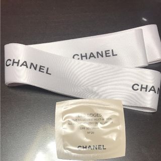 シャネル(CHANEL)のCHANEL リボン 大きいサイズ おまけ付き (その他)