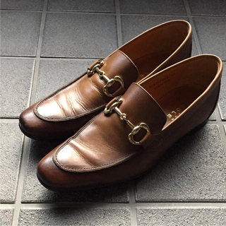 ムッシュニコル(MONSIEUR NICOLE)の正規品　nicole monsieur キーホルダー付き　ビットローファー　革靴(ドレス/ビジネス)