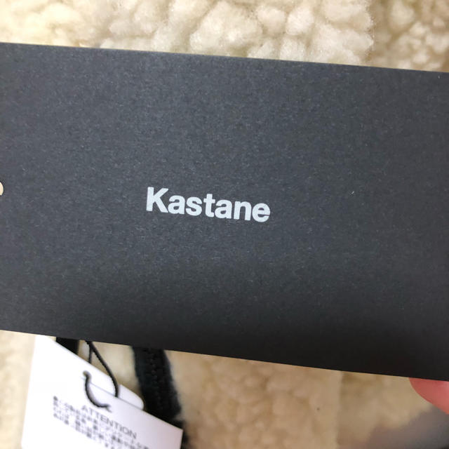 Kastane(カスタネ)のkastane ボアブルゾン  レディースのジャケット/アウター(ブルゾン)の商品写真