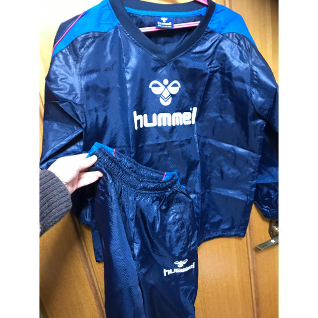 hummel(ヒュンメル)のHummel キッズ シャカシャカ上下セット キッズ/ベビー/マタニティのキッズ服男の子用(90cm~)(その他)の商品写真