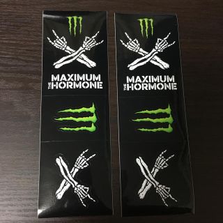 マキシマムザホルモン monster energy ステッカー(ミュージシャン)