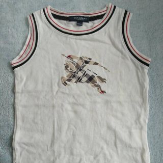 バーバリー(BURBERRY)のkidsノースリーブ(バーバリー)(Tシャツ/カットソー)