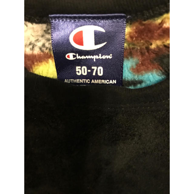 Champion(チャンピオン)のチャンピオン モコモコ ロンパース キッズ/ベビー/マタニティのベビー服(~85cm)(ロンパース)の商品写真