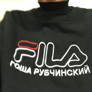 コムデギャルソン(COMME des GARCONS)の売り切り！希望額提示。 gosha rubchinskiy FILA スウェット(スウェット)