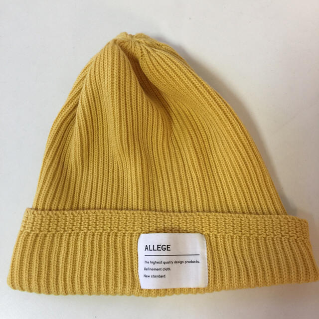 ALLEGE(アレッジ)の店長様 ALLEGE☆ニットキャップ レディースの帽子(ニット帽/ビーニー)の商品写真
