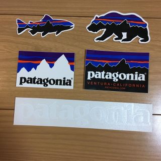 パタゴニア(patagonia)のパタゴニアステッカーセット(登山用品)