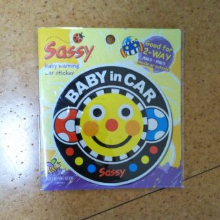 サッシー(Sassy)のsassy     ＢＡＢＹinＣＡＲ(車内アクセサリ)