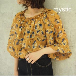 ミスティック(mystic)の新品❁﻿ミスティック シャーリングブラウス(シャツ/ブラウス(長袖/七分))