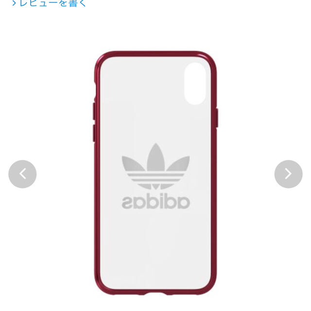 adidas(アディダス)のadidas iPhoneXケース スマホ/家電/カメラのスマホアクセサリー(iPhoneケース)の商品写真