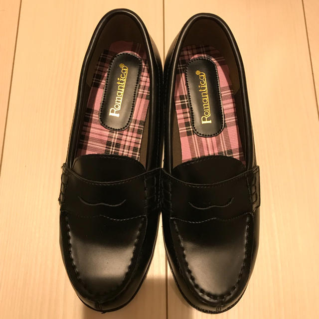 ローファー 黒 レディースの靴/シューズ(ローファー/革靴)の商品写真