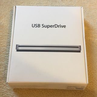 アップル(Apple)のUSB superdrive(PC周辺機器)