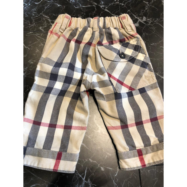 BURBERRY(バーバリー)のBurberry Children 八分丈パンツ6m キッズ/ベビー/マタニティのベビー服(~85cm)(パンツ)の商品写真