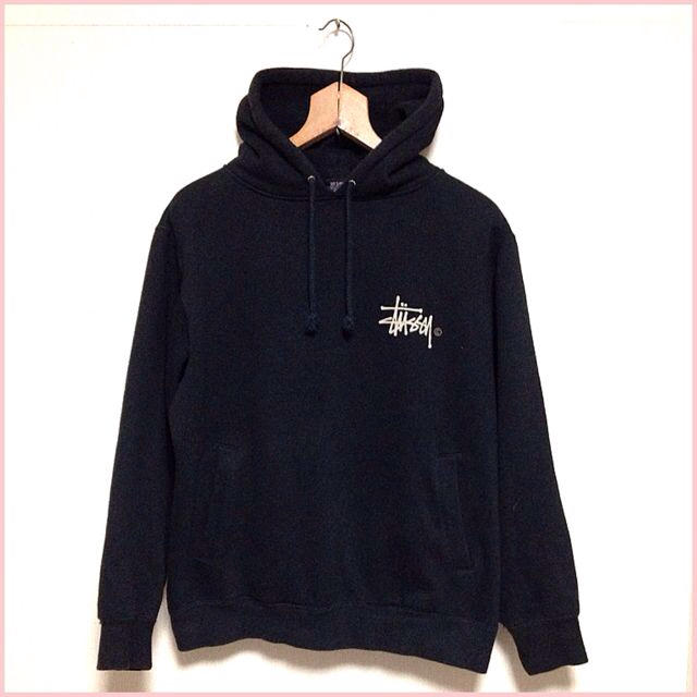 STUSSY - 古着 STUSSY デカロゴパーカー♡の通販 by あかね's shop