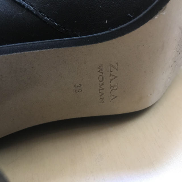 ZARA(ザラ)のZARA サイドゴアブーツ 36 レディースの靴/シューズ(ブーツ)の商品写真