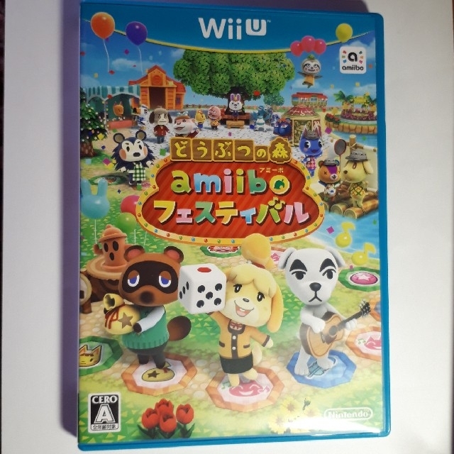 Wii U(ウィーユー)のアミーボフェスティバル エンタメ/ホビーのゲームソフト/ゲーム機本体(家庭用ゲームソフト)の商品写真