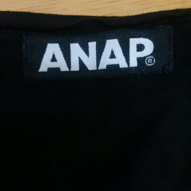 ANAP(アナップ)のANAP クラッシュデザインTシャツ 黒 アナップ レディースのトップス(その他)の商品写真