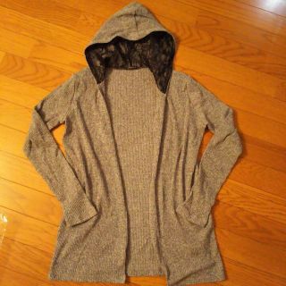 スキニーリップ フードレース トッパー カーディガン   Skinny Lip(カーディガン)