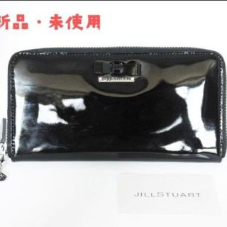 ジルスチュアート(JILLSTUART)の【新品】ジル・スチュアートのエナメル長財布(財布)