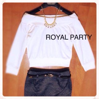 ロイヤルパーティー(ROYAL PARTY)のロイヤルパーティー☆オフショルダー(カットソー(長袖/七分))