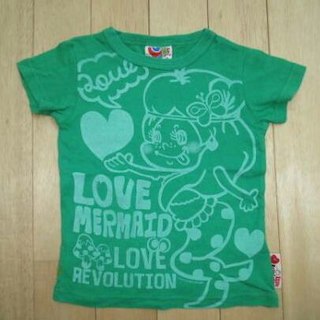 ラブレボリューション(LOVE REVOLUTION)のラブレボ  110 半袖Tシャツ グリーン(その他)