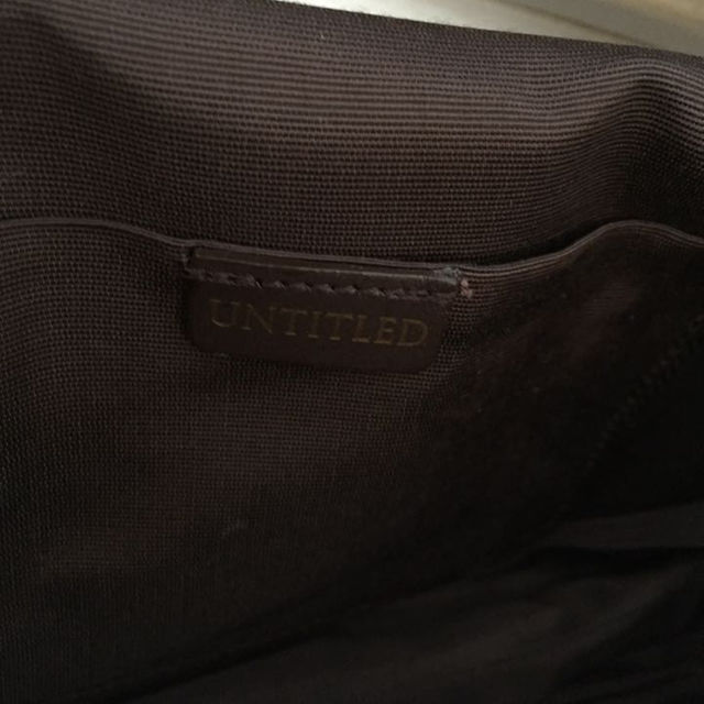 UNTITLED(アンタイトル)のUNTITLED アンタイトル ショルダーバック レディースのバッグ(ショルダーバッグ)の商品写真