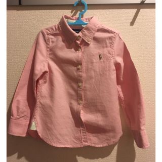 ラルフローレン(Ralph Lauren)のラルフローレン キッズ シャツ 4T 110 ピンク(ブラウス)